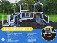 Large Commercial Play Sets - ASTM Compliant