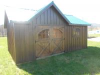  Pine Creek Structures 12' x 20' Board and Batten Victorian Deluxe