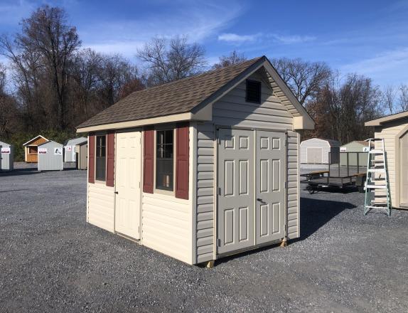 Et-18788 8x12 Cape cod storage shed Reg.