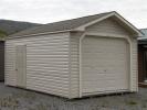 12x18 Peak Roof One-Car Garage with Vinyl Siding From Pine Creek Structures of Spring Glen