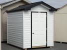 6x8 Front Entry Peak Style Storage Shed With Vinyl Siding