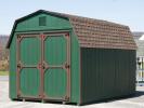 10x14 Highwall Barn Storage Shed with XL Doors From Pine Creek Structures